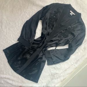 Vintage Linea Donatella Satin Robe